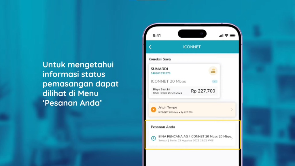 Cek Status Pemasangan 