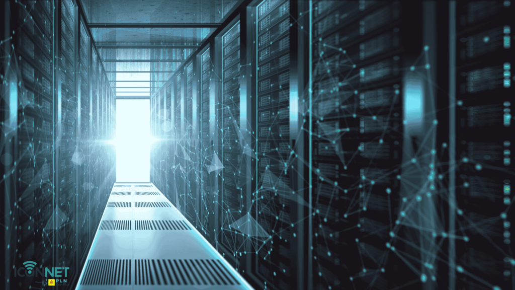 Infrastruktur rak server dan cara kerja data center internet