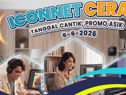 Promo ICONNET Juni 2026 Biaya Instalasi Gratis, Internet Unlimited Mulai 200 Ribuan